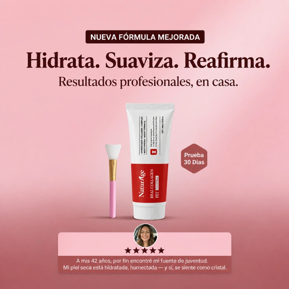 Mascarilla de Colágeno Coreana Rejuvenecedora - Collagen Fit™