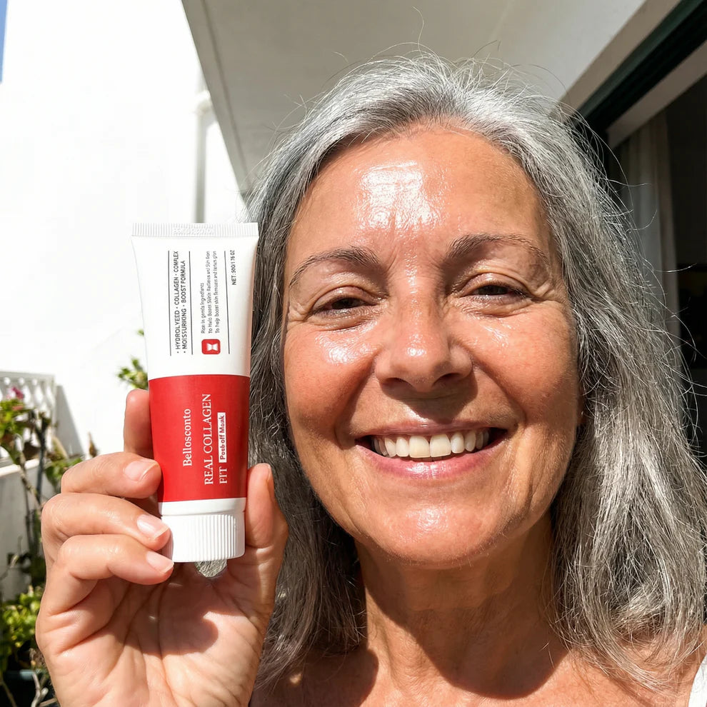 Mascarilla de Colágeno Coreana Rejuvenecedora - Collagen Fit™