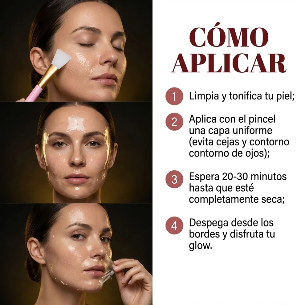Mascarilla de Colágeno Coreana Rejuvenecedora - Collagen Fit™